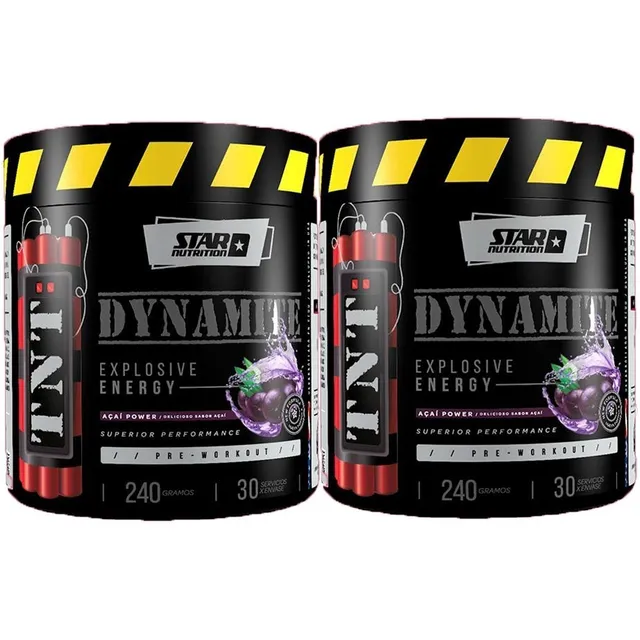 Tnt Dynamite Explosive Energy 480g (2 Potes) Star Nutrition