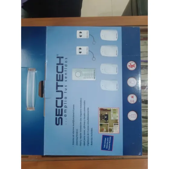 Vendo Sistema De Alarma Inalambrico Marca Secutech Trae 4 Se