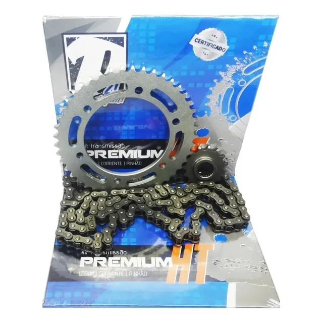Kit Trasmissao Coroa Corrente Pinhao Fazer 250 2005 A 2017