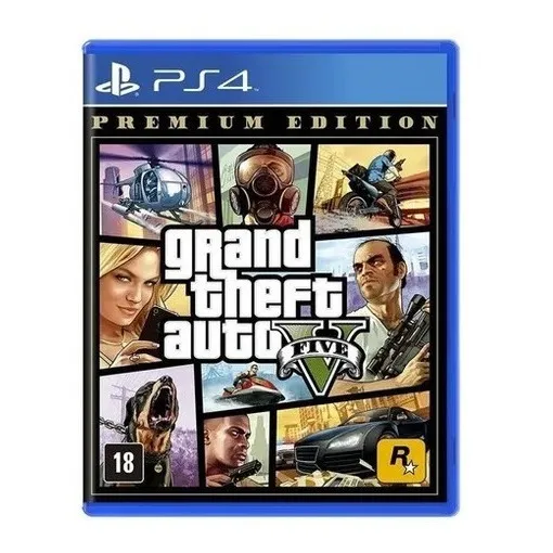 Soporte físico para Gta 5 Ps4 Grand Theft Auto V con mapa