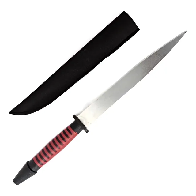 Punhal Preto Vermelho 11cm Exú  Pomba Gira Umbanda Candomblé