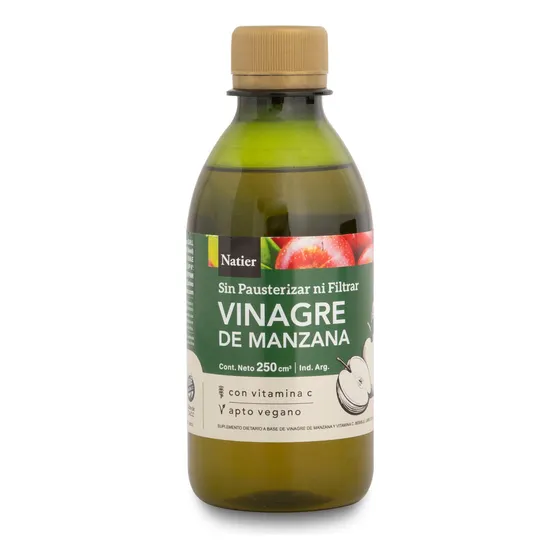 Vinagre de Sidra de Manzana Vitamina C Natier 250 ML