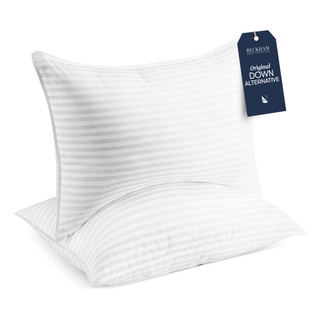 Juego De 2 Almohadas De Cama Beckham Hotel Collection, Tamañ Juego De 2 Almohadas De Cama Beckham Hotel Collection, Tamañ