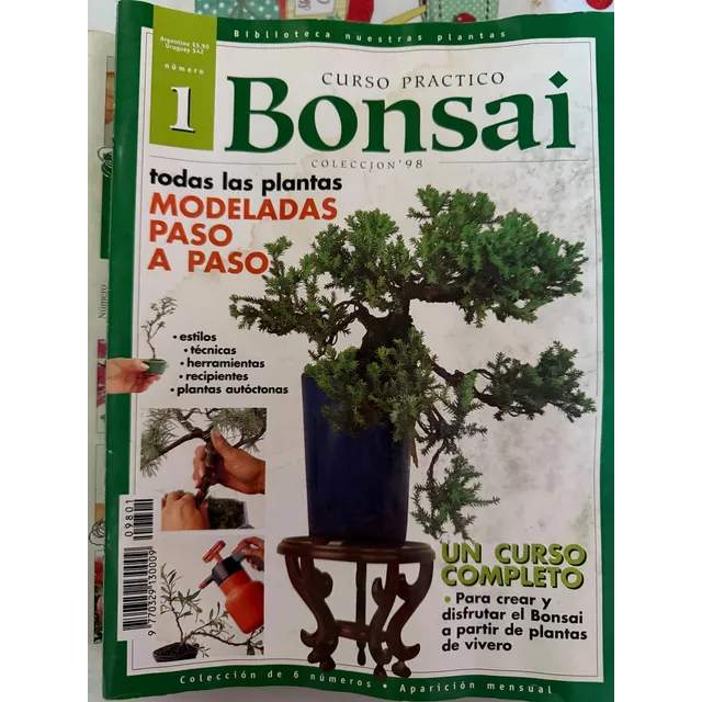 Revista Bonsai 98 - Biblioteca Nuestras Plantas, Arg.