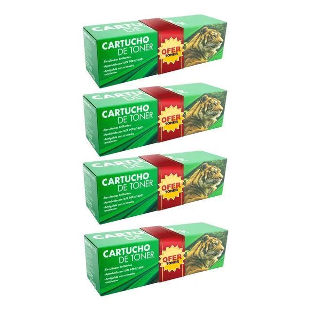 4 Pza Tn-660 Toner Nuevo Compatible Con Dcp-l2520dw