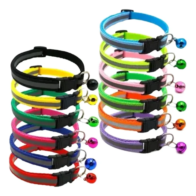 Collares Pequeños Con Cascabel Para Mascotas Perros Y Gatos