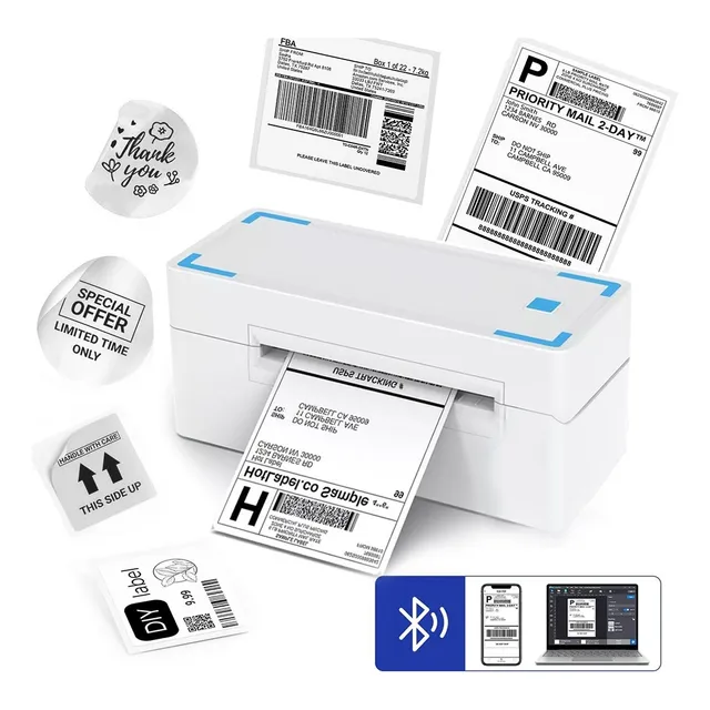Impresora Térmica De Tickets 108mm Usb+bt 150mm/s Autoadhesiv