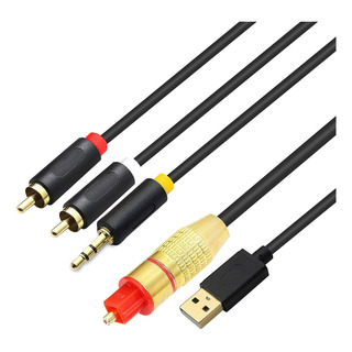 Cable De Audio Analogico Digital De Fibra Optica Usb Cable De Audio Analogico Digital De Fibra Optica Usb