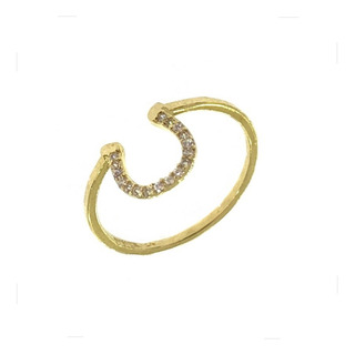 Anillo Herradura Animal Caballo Oro 10k Kt Regalo Mujer Niña Anillo Herradura Animal Caballo Oro 10k Kt Regalo Mujer Niña