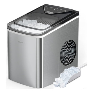 Encimera Para Hacer Hielo Silonn, 9 Cubos Listos En 6 Min... Encimera Para Hacer Hielo Silonn, 9 Cubos Listos En 6 Min...