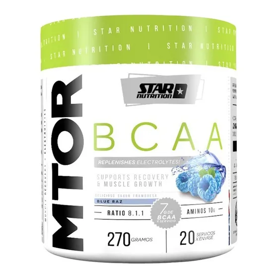 Bcaa Mtor 8.1.1 Star Nutrition Glutamina Electrolitos X 270g