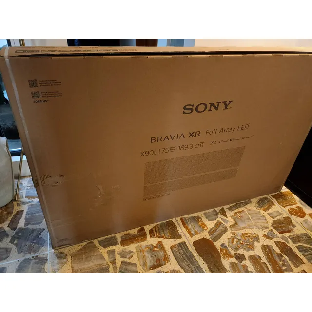 Sony Bravia Xr Full Array Led, 4k Ultra Hd Y Hdr, Xr-75x90l