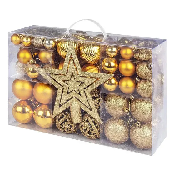 Xy Pacote De Esferas De Decoração De Natal Em Formato De