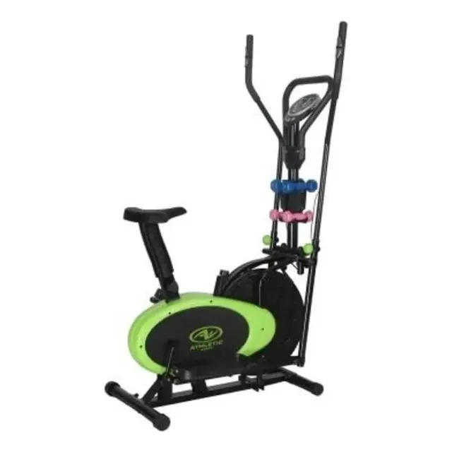 Elíptica Multifuncional Athletic Works Yk-b16g Verde