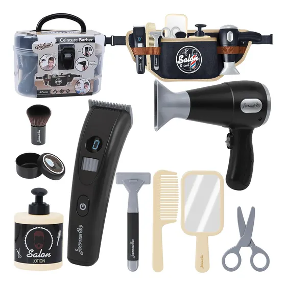 Kit De Barbería Para Niños, Juguete De Afeitado Desde