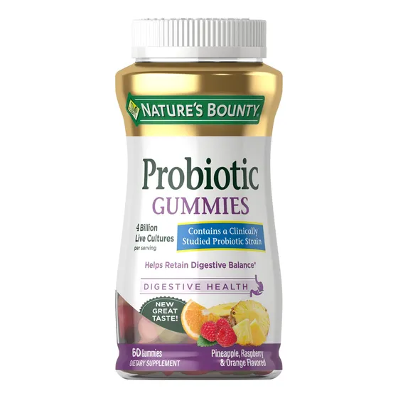 Suplemento De Gomitas Probióticas Nature's Bounty, 60 Unidad