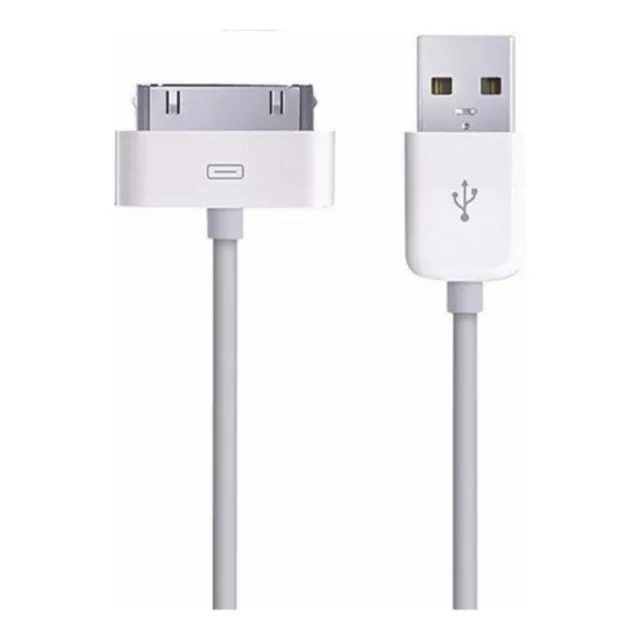 Cable Cargador iPhone 4 4s iPad 1/2 iPod Nano Carga Datos