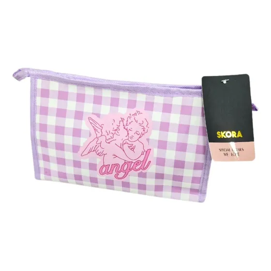 Portacosmetico Skora - Amplio - Estampado - Diseño Y Calidad