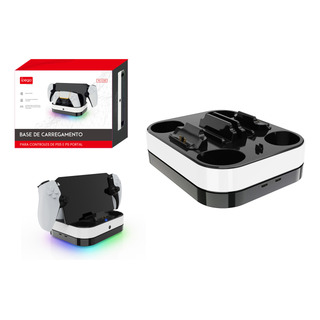 Playstation 5 Carregador Controle Dualsense Duplo Ps5 Portal Playstation 5 Carregador Controle Dualsense Duplo Ps5 Portal