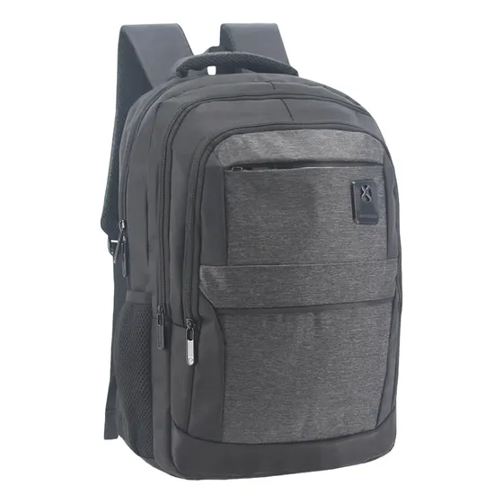 Mochila Unicross Porta Notebook Urbana Con Puerto Usb Amplia Reforzada Para Oficina Universidad Gym Color Negro