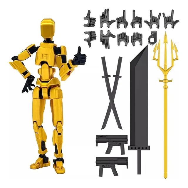 Figura Lucky Dummy T13 Ensamblada, Acción De Titan 13
