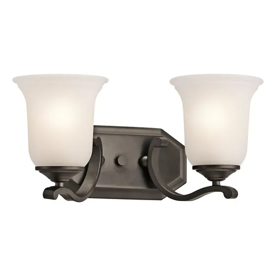 Kichler Oz Accesorios De Pared Para Tocador De Baño, Bronce