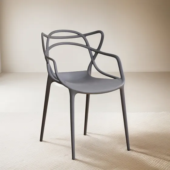 Set 4 Sillas Modernas Apilables Colores Mesa Comedor Benkel 