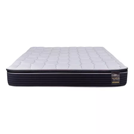 Colchón King Koil Comfort Sensations Finesse - 200x200x26cm Resortes con Pillow Top