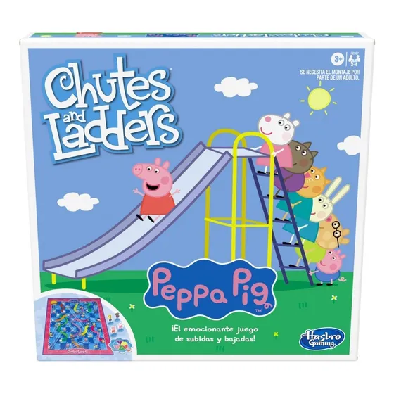 Juego Toboganes Y Escaleras Peppa Pig Hasbro