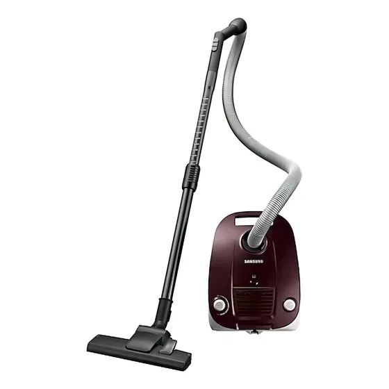 Aspiradora Samsung Canister Vacuum Cleaner Color Vino Rubi