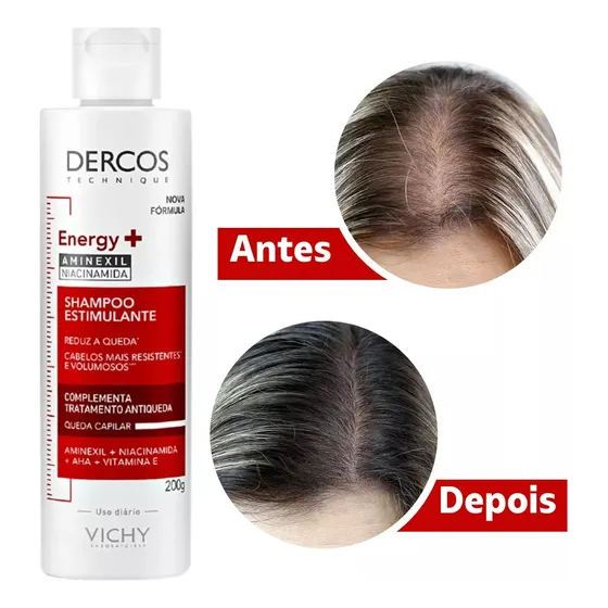 Shampoo Vichy Antiqueda Dercos Energy+ Profissional 200ml