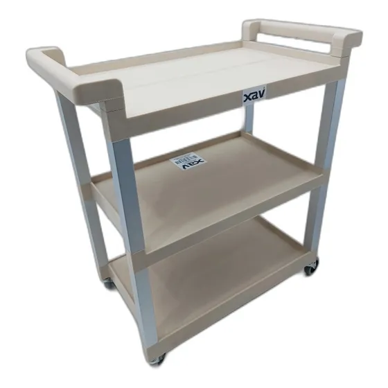 Carrito Servicio Mesonero 3 Niv Rubbermaid I. 2793 Xavi