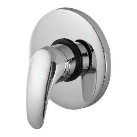 Llave Ducha Monomando Cromada Tuberia De Bronce 