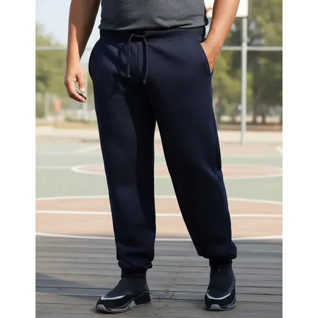 Calça Plus Size Masculina Anistia Moletom Punho Sem Felpa