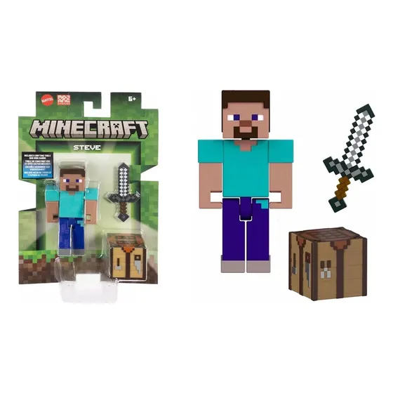 Minecraft Steve Figura Muñeco Juguete Coleccion