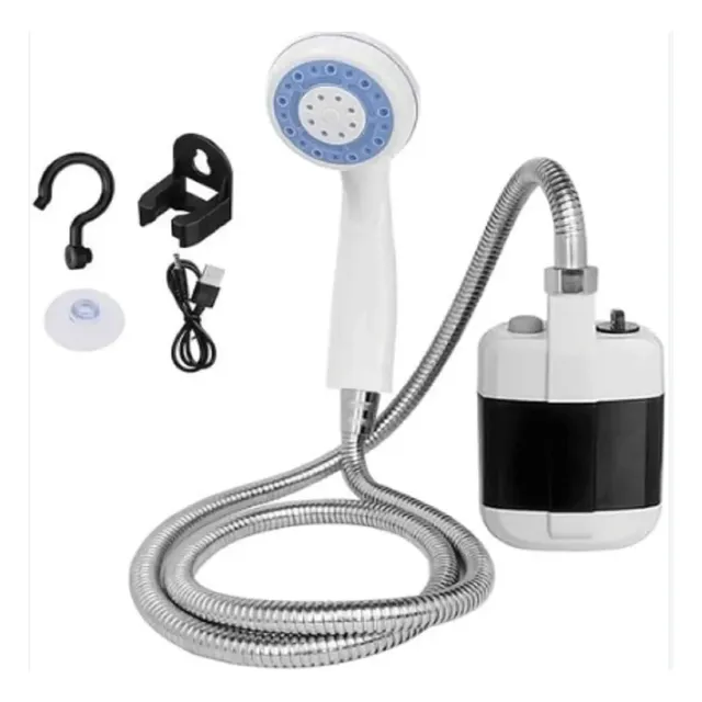 Ducha Eléctrica Portátil Recargable Multiusos