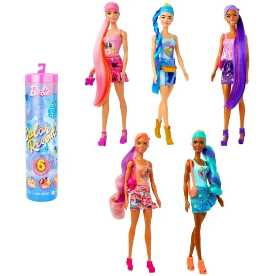 Barbie Color Reveal Looks de mezclilla Mattel HNX04