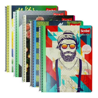 5 Cuadernos Profesional Scribe 100 Hojas Con Imagen Variable 5 Cuadernos Profesional Scribe 100 Hojas Con Imagen Variable