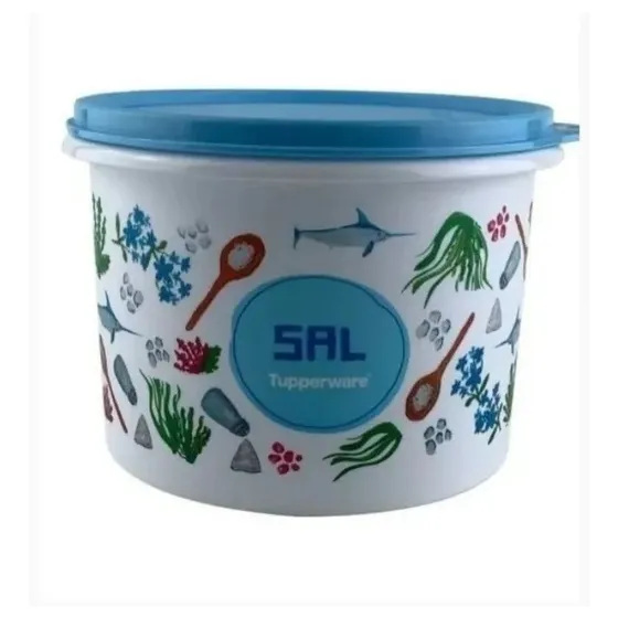 Tupperware Caixa Sal 1,3kg Floral
