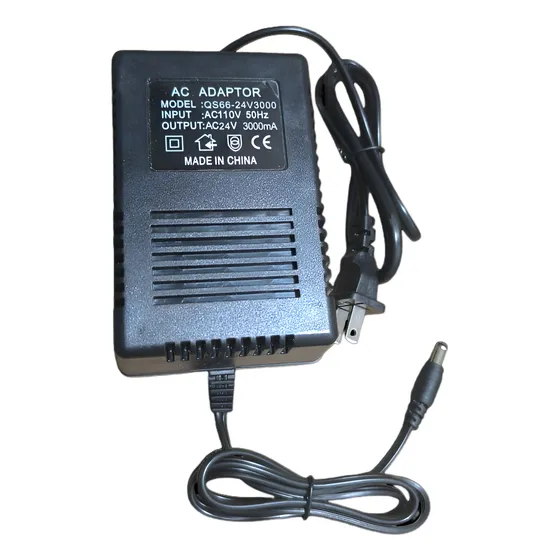 Adaptador Fuente Ac 24v - 3a 5.5x2.1mm Transformador Ac-ac