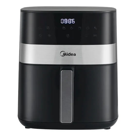 Freidora Sin Aceite Midea 1700w De 6l + 8 Programas 