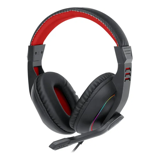 Audifonos Gamer Redragon Ares H120 Rgb, Conector 3.5, Negro