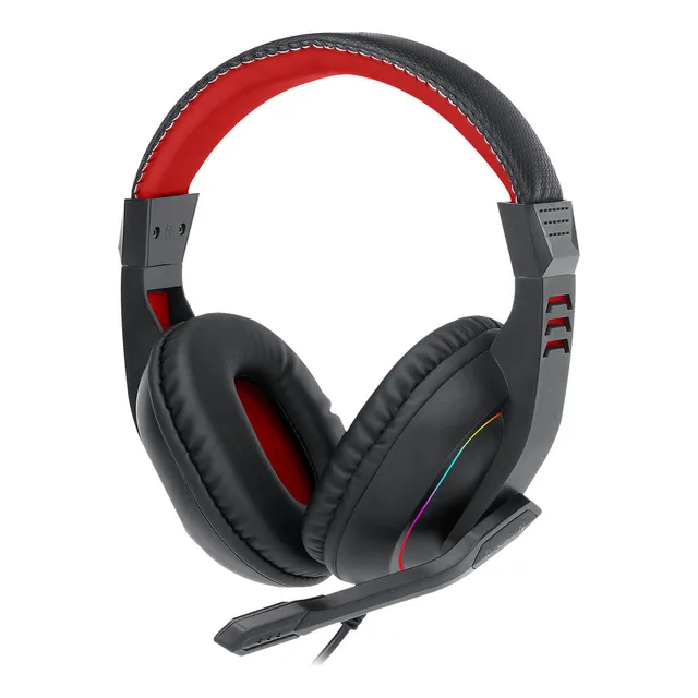 Audifonos Gamer Redragon Ares H120 Rgb, Conector 3.5, Negro