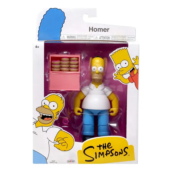 Figura Articulada Homero De 12 Cm Los Simpsons