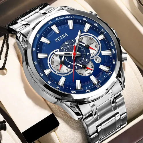 Relógio analógico masculino Diesel Dz1864 Ms9 de quartzo cinza