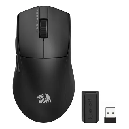 Ratón inalámbrico Redragon King Pro Rgb negro M916-pro