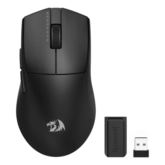 Ratón inalámbrico Redragon King Pro Rgb negro M916-pro