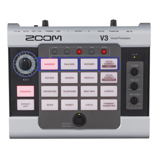 Processador Vocal Zoom V3 Harmony: Efeitos De Correção De To Processador Vocal Zoom V3 Harmony: Efeitos De Correção De To