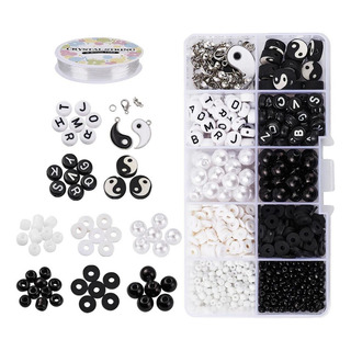 Aplicável A Pulsera De Perlas De Arcilla Polimérica Yin Aplicável A Pulsera De Perlas De Arcilla Polimérica Yin