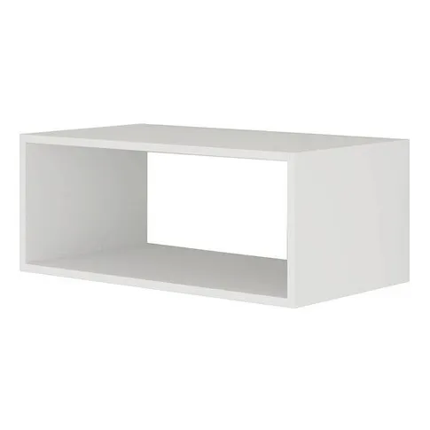 Nicho Branco Mdf Retangular  P/ Livros C/ Fundo 70x20x40